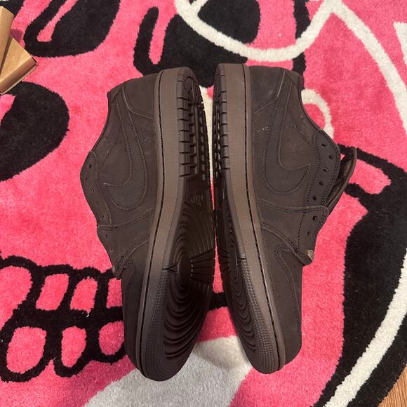 Jordan 1 Retro Low OG SP Travis Scott Velvet Brown - Size 10 - Brand New - Picture 4 of 12